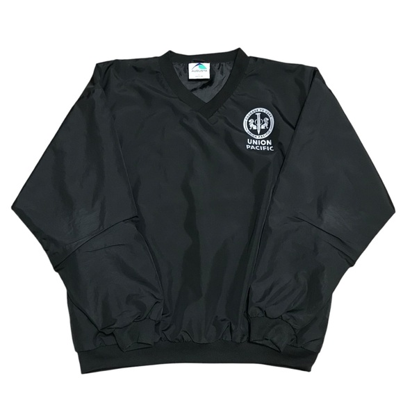 Augusta Sportswear Other - Vintage Union Pacific Railroad Men’s Black Windbreaker Size Large Augusta Sports
